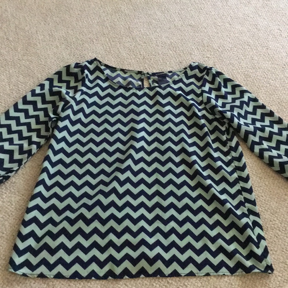 Chevron blouse